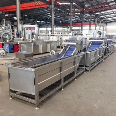 蔬菜清洗包裝流水線設備